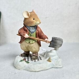 Villeroy & Boch Foxwood Tales Mr Mouse Making Way For Santa No 18 W Tin